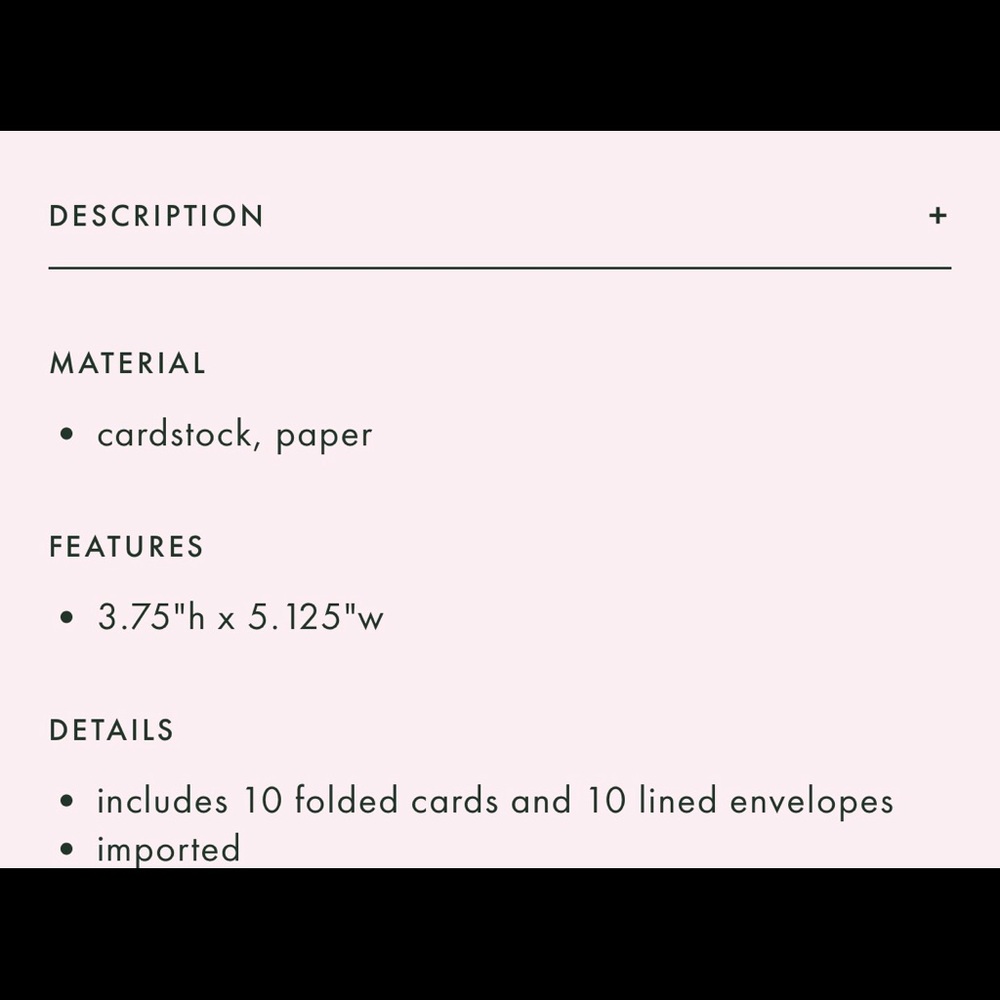 🆕 Kate Spade Falling Flower Notecards Set - Picture 4 of 4
